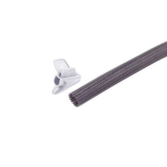 S-Impuls Flex Kabelkanal Set, 19mm, schwarz, 7,5m