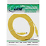 InLine® Patchkabel plat, U/UTP, Cat.6, geel, 3m