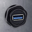 InLine® USB-A koppelaar, mini, IP68, afgeschermd, 2x USB-A-aansluiting