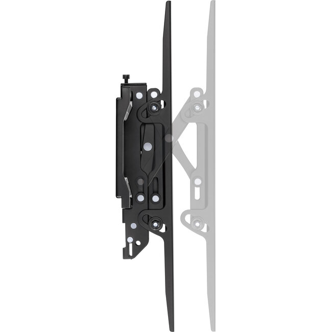 InLine® Heavy duty TV-muurbeugel,kantelbaar,voor flatscreen TV (37-80"),max.75kg