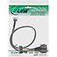 InLine® U.2 kabel, SSD met U.2 (SFF-8639) naar SFF-8643 + voeding, 0,75m