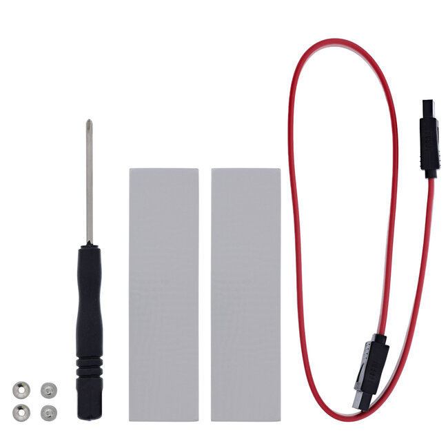 InLine® PCI Express kaart x16 naar 2x M.2, 1x mSATA