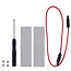 InLine® PCI Express kaart x16 naar 2x M.2, 1x mSATA