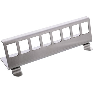 InLine InLine® Keystone SNAP-In metalen modulehouder, 8-voudig voor opzetrail