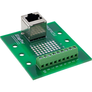 InLine InLine® klemmenblok, RJ45-connector, naar boven, voor opzetstuk