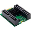 InLine® interfacekaart M.2 Key B+M naar 4x SATA-aansluiting, RAID, HyperDuo