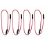 InLine® interfacekaart M.2 Key B+M naar 4x SATA-aansluiting, RAID, HyperDuo