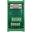 InLine® D-Sub 9 aansluitblok, stekker, schroefklem, DIN-rail