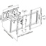 InLine® Muurbeugel, voor TFT/LCD/LED/Plasma 152-254cm (60-100"), max. 80kg