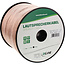 InLine® Luidsprekerkabel, 2x 2,5mm², CCA, transparant, 100m