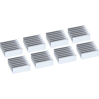 InLine InLine® Pak van 8 IC-koelers, zelfklevende koelribben