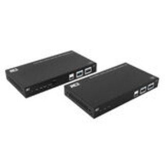 ACT ACT AV media extender set met dual USB-C switch, CAT6A, 100 meter
