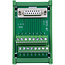 InLine® D-Sub 15 aansluitblok, bus, schroefklem, voor opzetrail