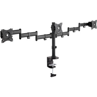 InLine InLine® bureausteun voor 3x TFT/LCD/LED tot 68cm (27"), max. 3x8 kg