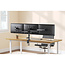 InLine® bureausteun voor 3x TFT/LCD/LED tot 68cm (27"), max. 3x8 kg
