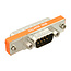 InLine® AT adapter, 9-polige Sub D male naar 25-pin Sub D male, kort
