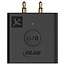 InLine® Bluetooth-audiozender voor in het vliegtuig, BT 5.0, aptX HD/LL