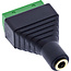 InLine® 3,5 mm stekkerbus 4-pins stereo/micro naar aansluitblok