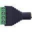 InLine® 3,5 mm stekkerbus 4-pins stereo/micro naar aansluitblok