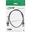 InLine® Patchkabel slim, U/FTP PiMf, Cat.6A, zwart, 0,3m