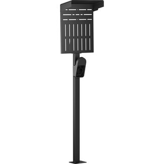 InLine InLine® Universele muurboxstandaard XL met EV-oplaadkabelhouder, zwart