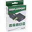 InLine® Basic DisplayPort-naar-VGA-adapterkabel, zwart, 0,15 m