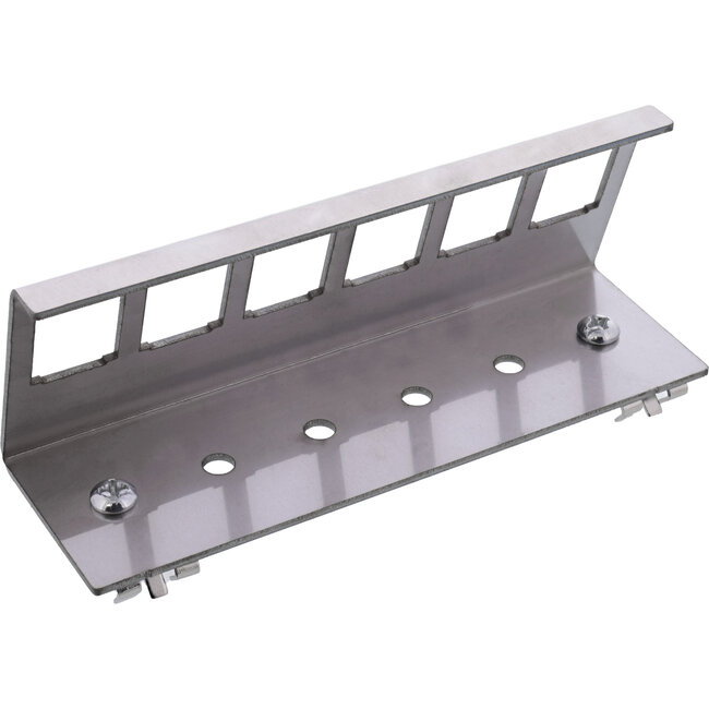 InLine® Keystone SNAP-In metalen modulehouder, 6-voudig voor opzetrail