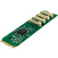 InLine® interfacekaart M.2 naar 4x seriële 9-pins connector