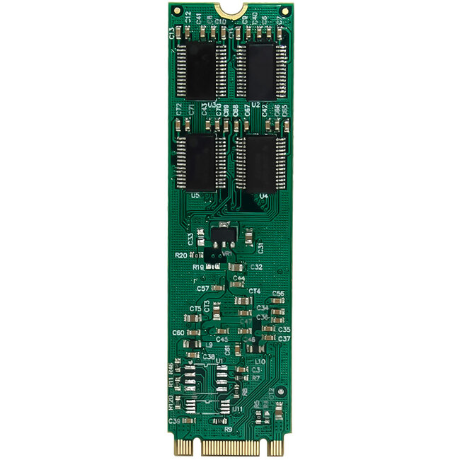 InLine® interfacekaart M.2 naar 4x seriële 9-pins connector
