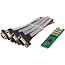 InLine® interfacekaart M.2 naar 4x seriële 9-pins connector