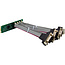 InLine® interfacekaart M.2 naar 4x seriële 9-pins connector