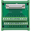 InLine® D-Sub 25 aansluitblok, contactdoos, schroefaansluiting, voor opzetrail