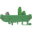 InLine® D-Sub 25 aansluitblok, contactdoos, schroefaansluiting, voor opzetrail