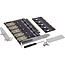 InLine® Interfacekaart, PCIe x16 naar 5x M.2 Key B SATA, incl. low-profile