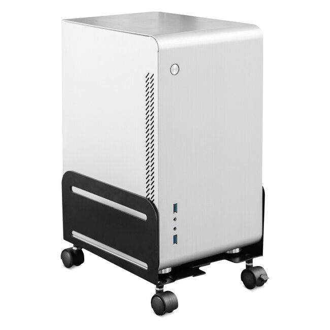 InLine® PC trolley, rolhulp voor computerkasten, max 10kg, zwart