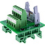 InLine® IDC 10 contactdoos naar aansluitblok, 5-polig, op printplaat