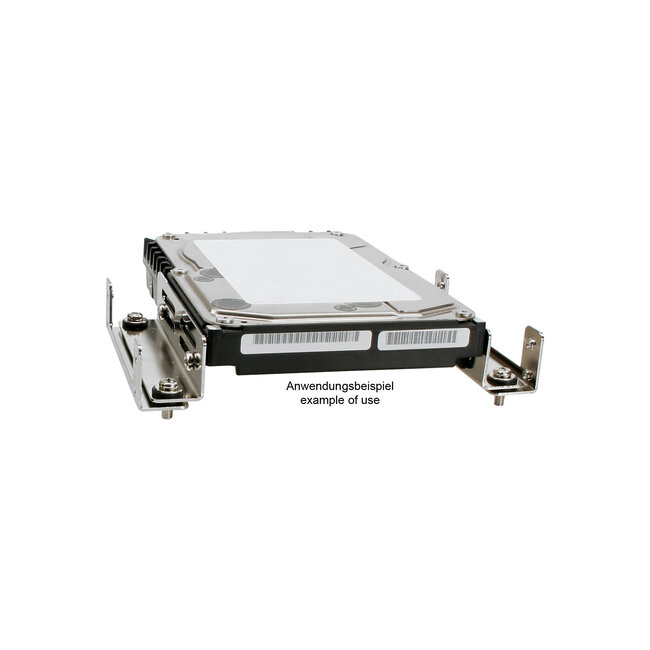 InLine® Harde schijf ontkoppelaar, 13,34 cm naar 8,89 cm, zwart