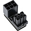 InLine® Interne voedingsadapter, 180° ATX 6-pin male / female