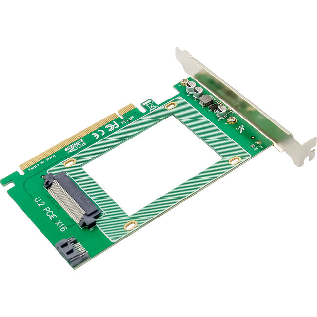InLine® Interfacekaart, PCIe x16 U.2 NVMe, SFF-8639, intern