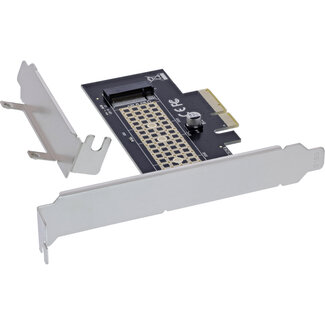 InLine InLine® PCI Express-kaart naar 1x interne NVMe M.2 Key M, PCIe x4