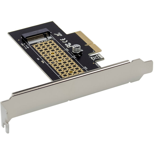InLine® PCI Express-kaart naar 1x interne NVMe M.2 Key M, PCIe x4