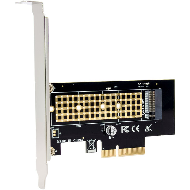 InLine® PCI Express-kaart naar 1x interne NVMe M.2 Key M, PCIe x4