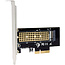 InLine® PCI Express-kaart naar 1x interne NVMe M.2 Key M, PCIe x4