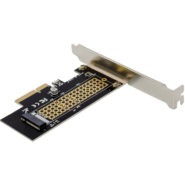 InLine® PCI Express-kaart naar 1x interne NVMe M.2 Key M, PCIe x4