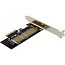 InLine® PCI Express-kaart naar 1x interne NVMe M.2 Key M, PCIe x4