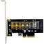 InLine® PCI Express-kaart naar 1x interne NVMe M.2 Key M, PCIe x4