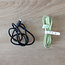 InLine® USB 2.0-kabel, USB-C-snelladingskabel 100 W Matcha Latte/groen 1m