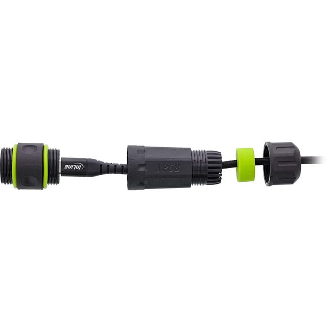 InLine® USB-C koppelaar, IP68, 2x USB-C-aansluiting, afgeschermd, M20