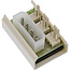 InLine® InLine - Multi voedingspoort (MPP) 5.25" (13.34cm) x 2 ventilators