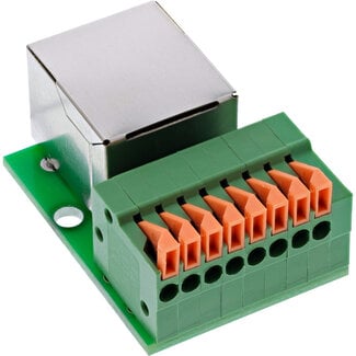 InLine InLine® RJ45-connector naar indrukklem, 8-pins, Cat.5e